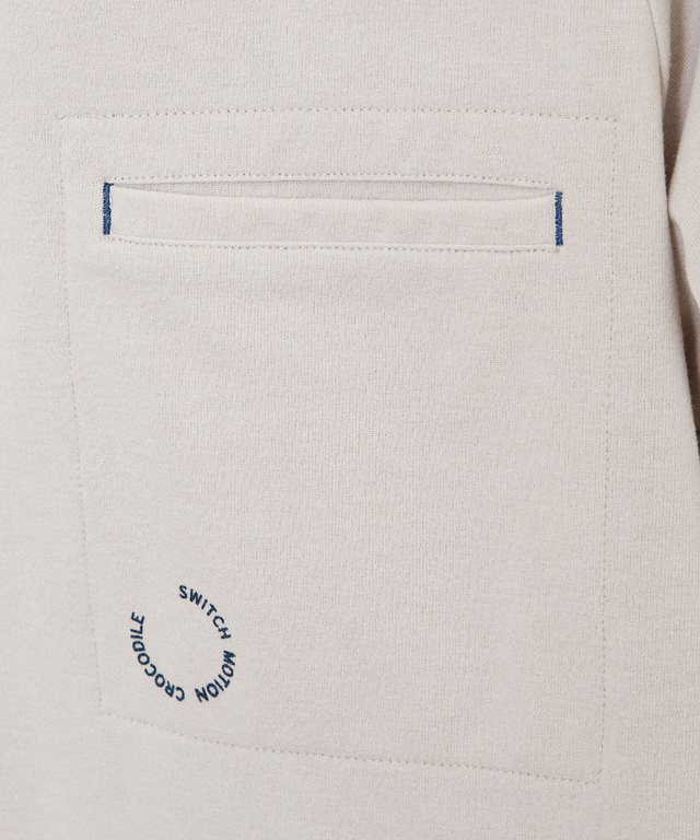 裏起毛 ラグランスリーブ トレーナー