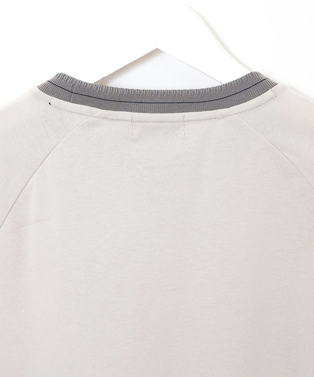 裏起毛 ラグランスリーブ トレーナー