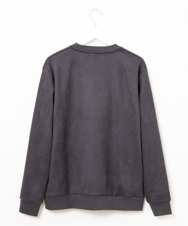 微起毛 ロゴ トレーナー