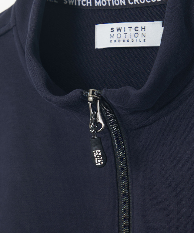 裏毛 ジップ ブルゾン