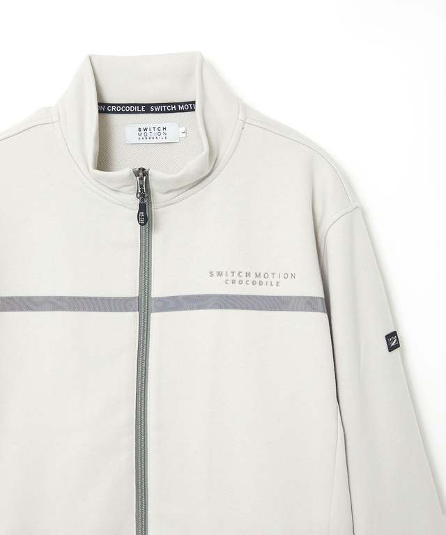 裏毛 ジップ ブルゾン