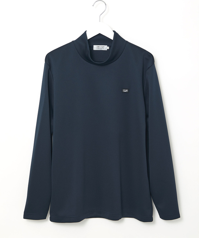 ダブルフェイス ハイネック カットソー