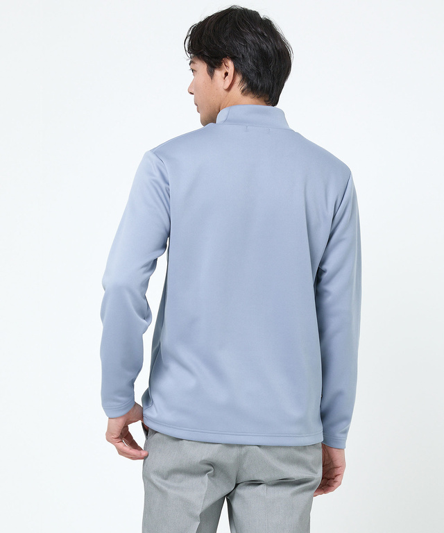 ダブルフェイス ハイネック カットソー