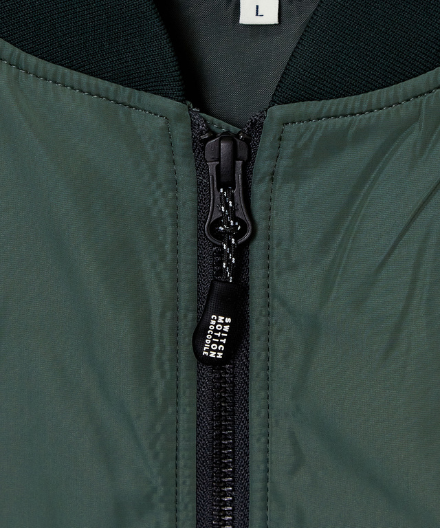 タフタ素材 MA-1 ブルゾン