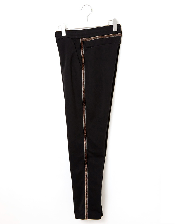 ジャージ素材  ベルベットテープ パンツ