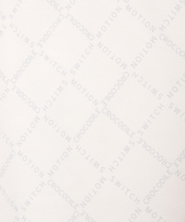 モノグラムプリント テーパード パンツ