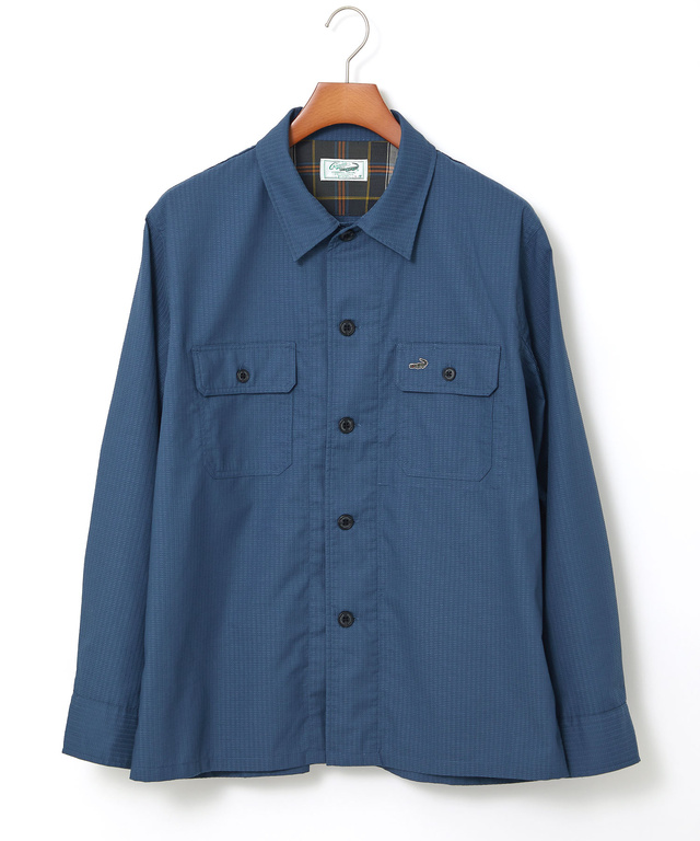 ダブルポケット付き シャツジャケット
