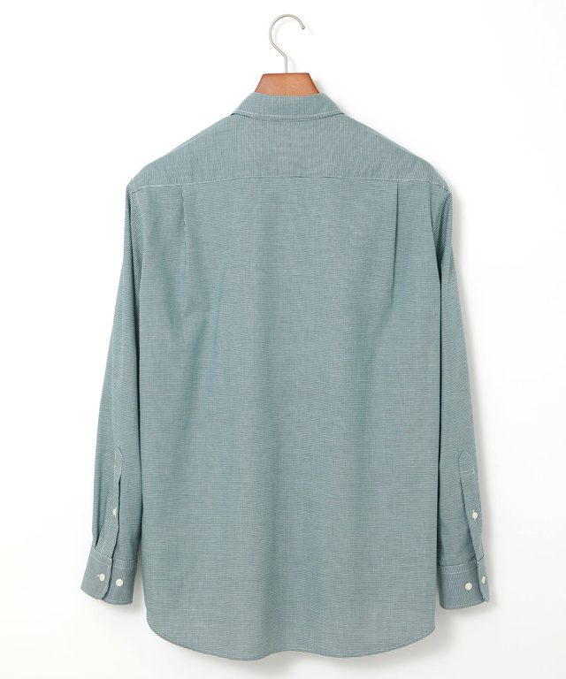 ノンアイロン 千鳥柄 シャツ【シワになりにくい】