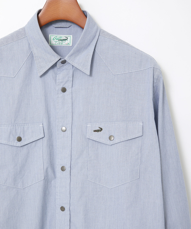 ダブルポケット デザイン シャツ