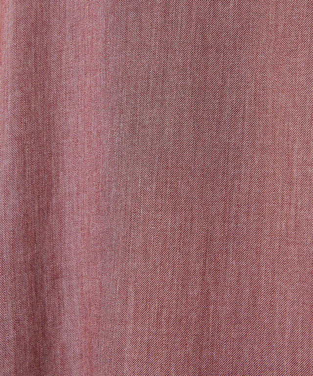 デニム調 ボタンダウン シャツ