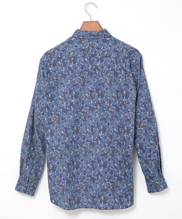 サーモ 花柄プリント シャツ