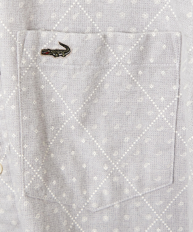 ビエラ生地 デザインプリント シャツ