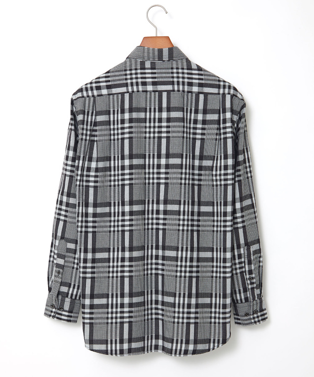 サーモ チェック柄 シャツ