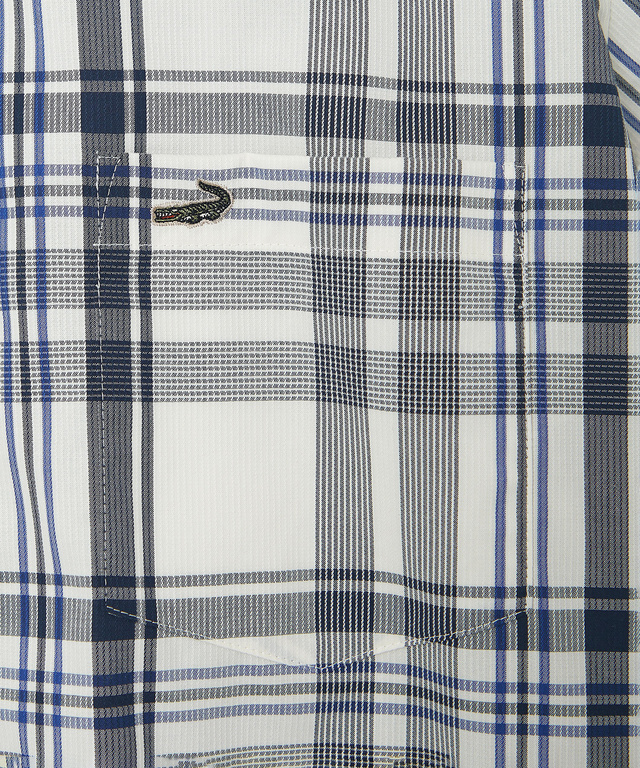 ノンアイロン マドラスチェック シャツ 【シワになりにくい】