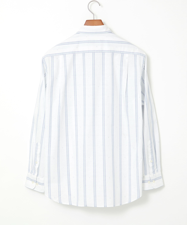 カットドビー ストライプ シャツ