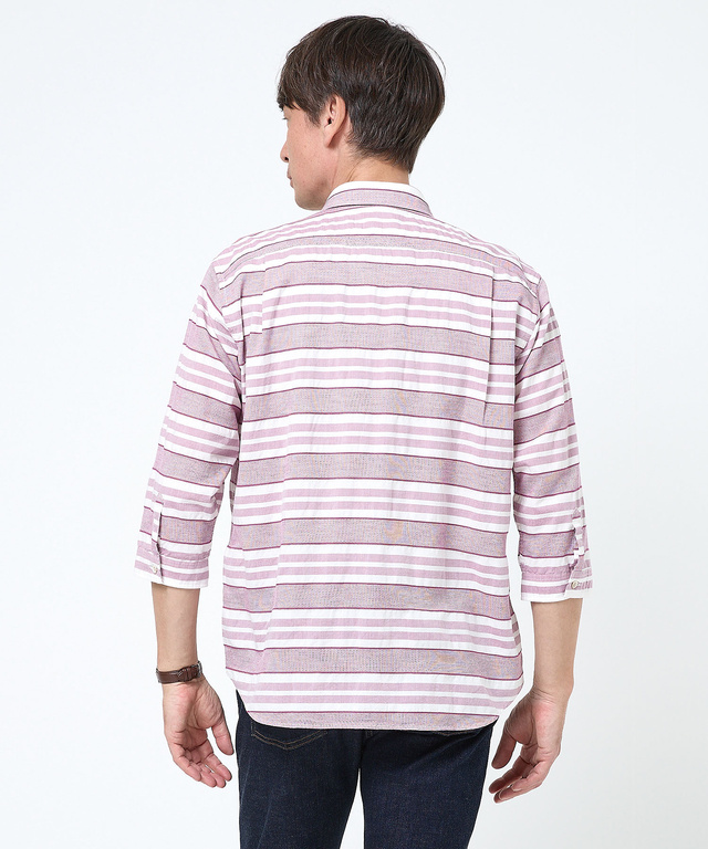 サッカー ボーダー 七分丈 シャツ 【吸汗速乾】