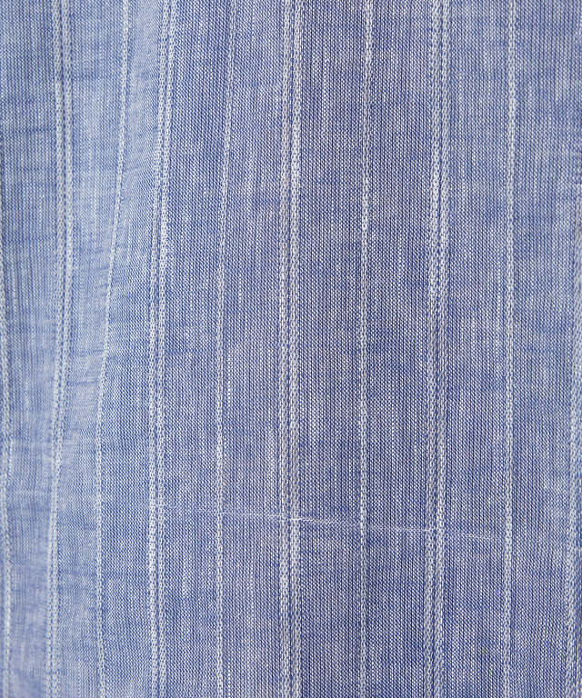 ゼロリネン ストライプ シャツ