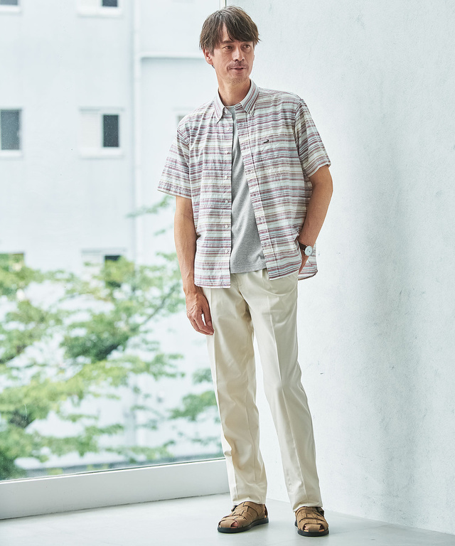 ポケット付きワンポイントTシャツ【TEMP-C】  