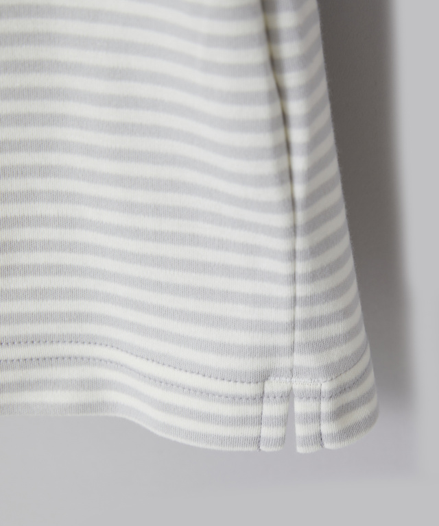  スムース クルーネック カットソー【ウガンダ オーガニック コットン】