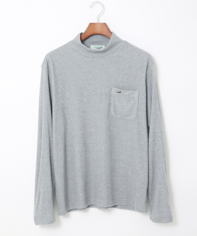 パウダースムース ハイネック Tシャツ【一部店舗限定】【日本製】