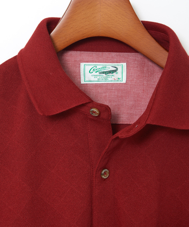 鹿の子 デザイン ポロシャツ