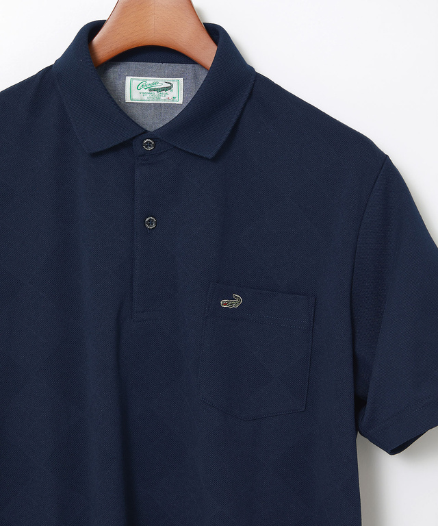 鹿の子 デザイン ポロシャツ