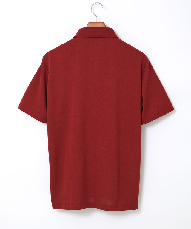 鹿の子 デザイン ポロシャツ