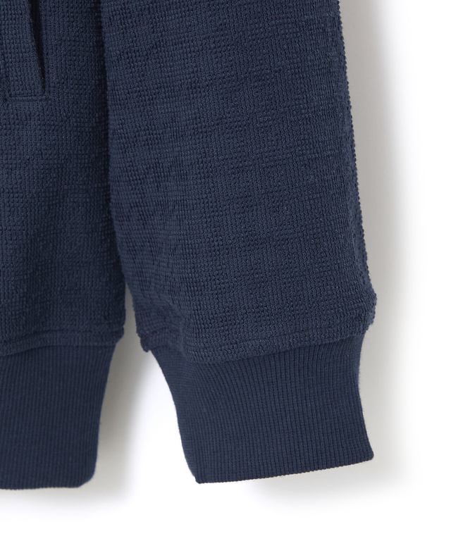 パイル地 コットン パーカー 