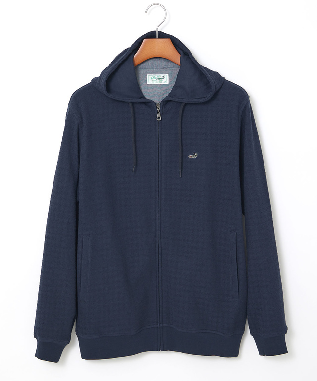 パイル地 コットン パーカー 