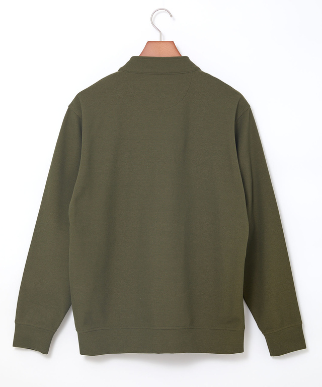 スタンドカラー カットカーディガン