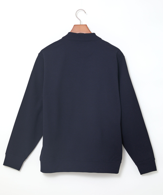 スタンドカラー カットカーディガン