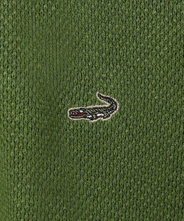 鹿の子 リブ 切り替え トレーナー【日本製生地】