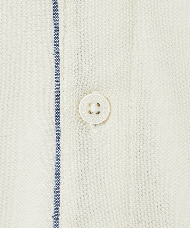 リブ襟 鹿の子 ポロシャツ