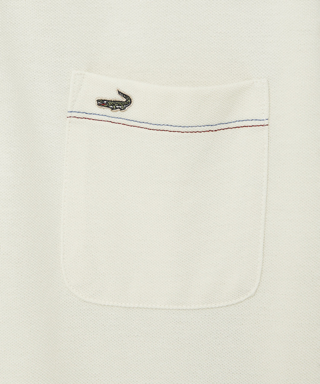 リブ襟 鹿の子 ポロシャツ