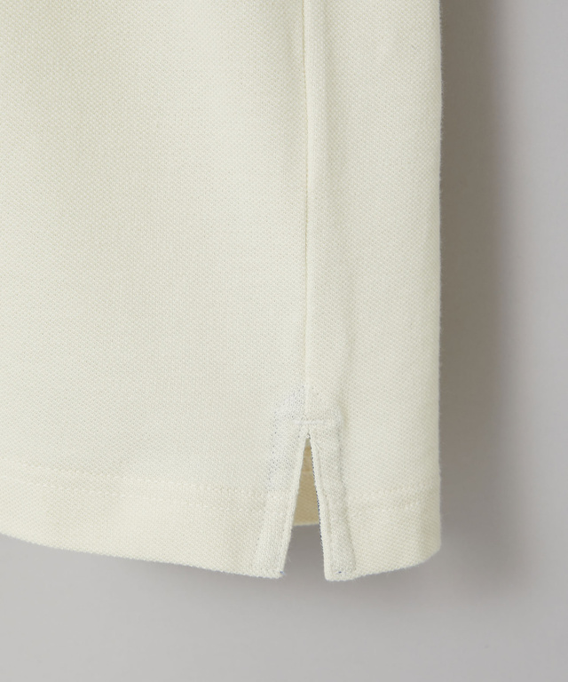 リブ襟 鹿の子 ポロシャツ