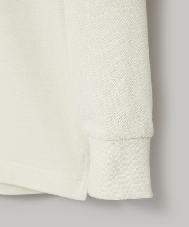 リブ襟 鹿の子 ポロシャツ