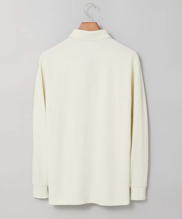 リブ襟 鹿の子 ポロシャツ