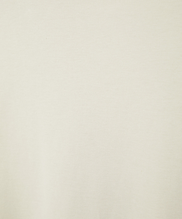 スムース素材 ハイネック カットソー