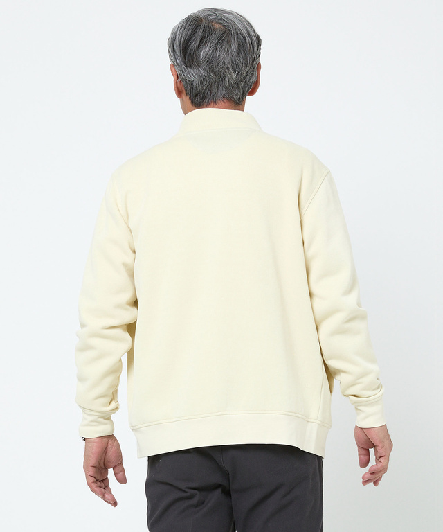 ダブルフェイス ジップアップ ブルゾン