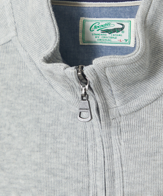 ダブルフェイス ジップアップ ブルゾン