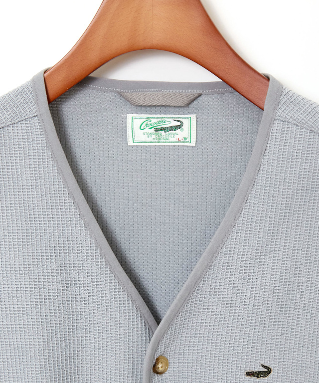 ストレッチ Vネック カーディガン