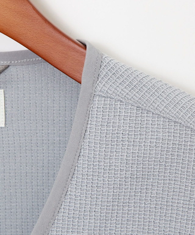 ストレッチ Vネック カーディガン