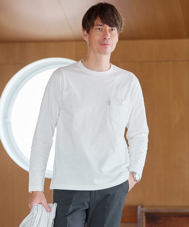 シャドーボーダー ポケットタブ Tシャツ