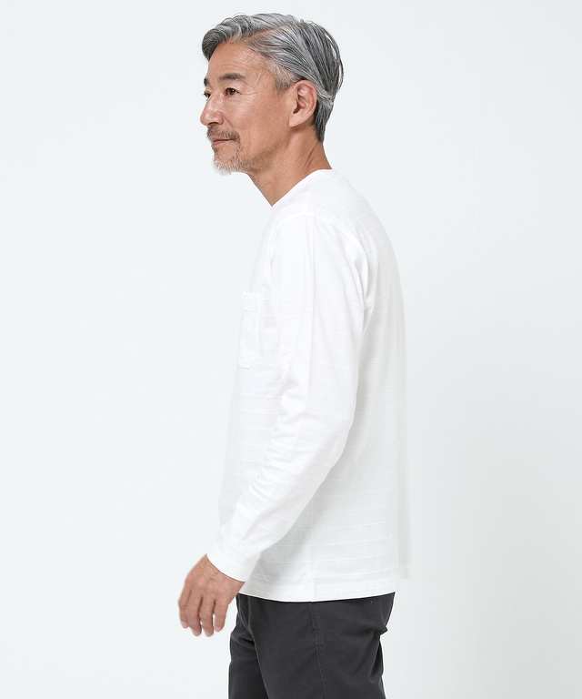 シャドーボーダー ポケットタブ Tシャツ