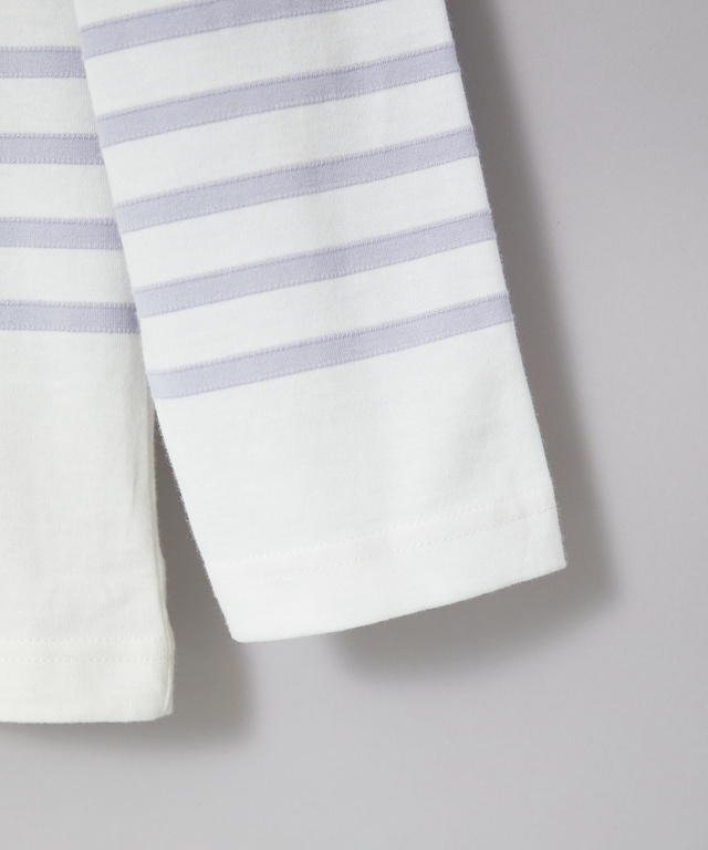 マリンボーダー ポケット付き Tシャツ