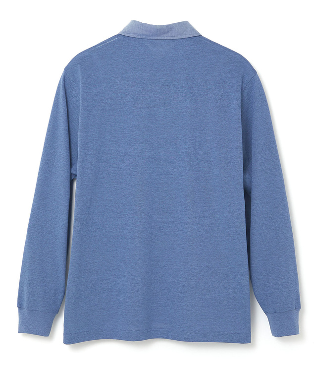 鹿の子 ブロックチェック ポロシャツ【吸汗速乾】