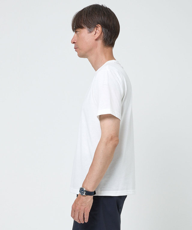 トリコロール ロゴプリント Tシャツ