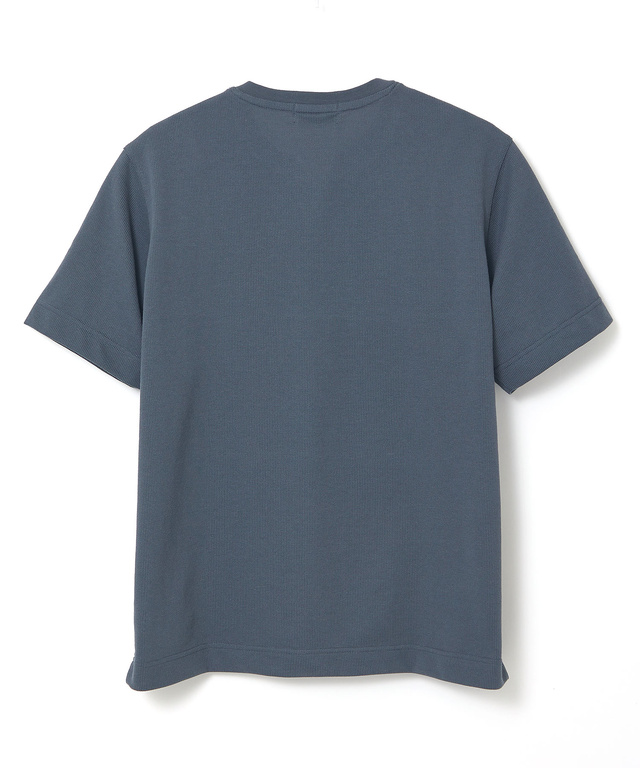 鹿の子 キーネック Tシャツ