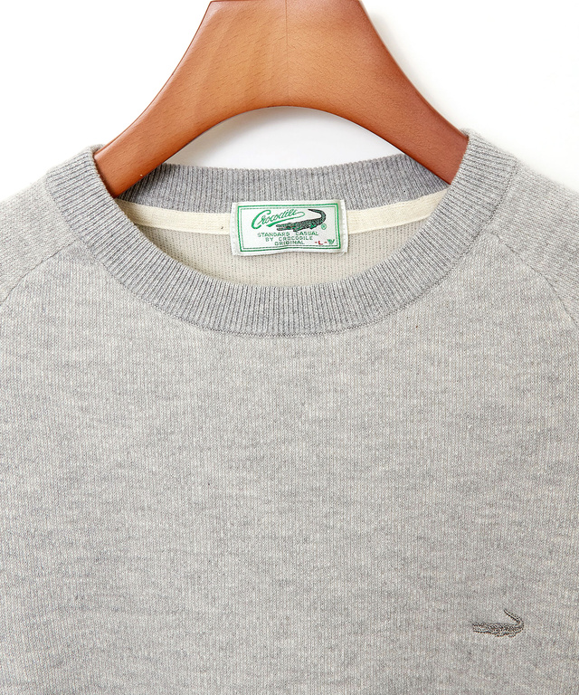 コットン クルーネック トレーナー【手洗いOK】