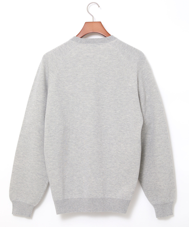 コットン クルーネック トレーナー【手洗いOK】